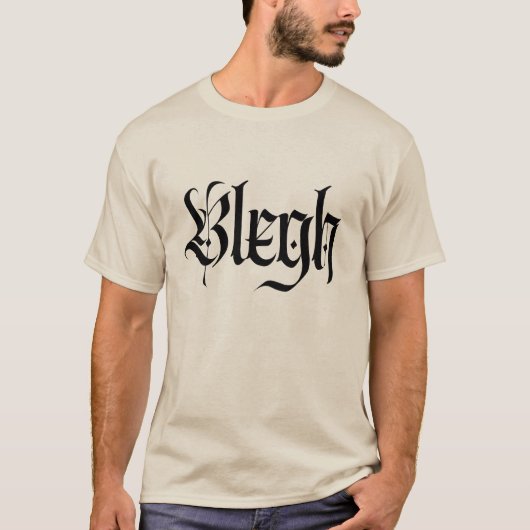 ブスッ、メタル、ヘヴィメタル、パンク、 Tシャツ (正面)