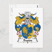 ブストス家紋 ポストカード (正面/裏面)