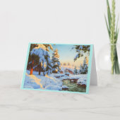 ブソンフ・ウィンター・ランドスケープ カード (正面)