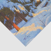 ブソンフ・ウィンター・ランドスケープ 薄葉紙 (詳細)