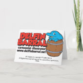 ブタおよびキス シーズンカード (裏面)