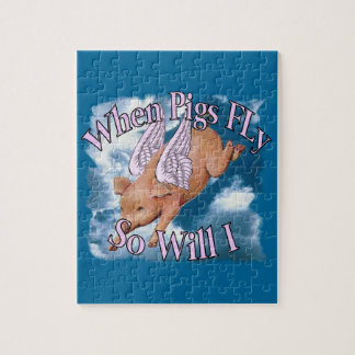 ブタがパズル(2)のサイズを飛ばす時 ジグソーパズル