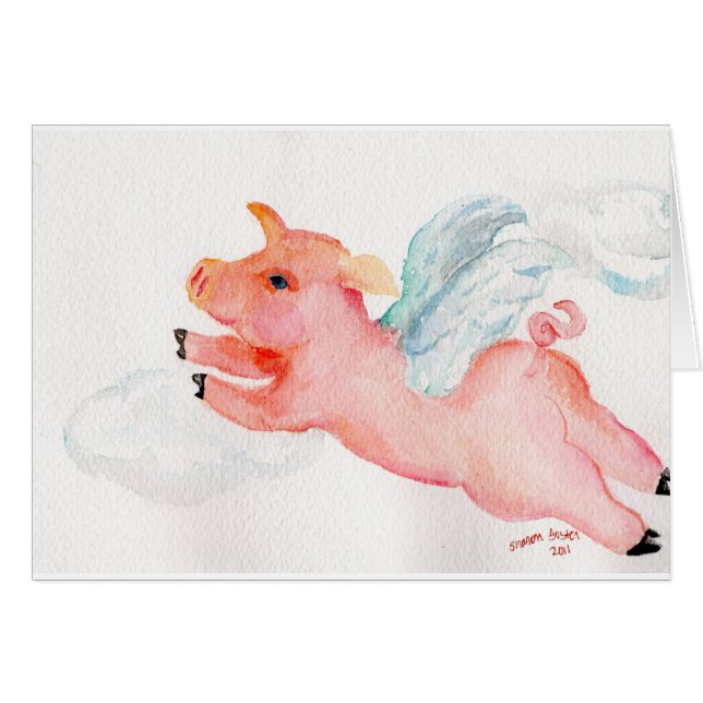 ブタが飛ぶ時 (正面横)