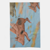 ブタが飛ぶ時 キッチンタオル (縦)