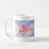 ブタが飛ぶ時 コーヒーマグカップ (左)