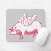 ブタが飛ぶ時 マウスパッド (マウス)