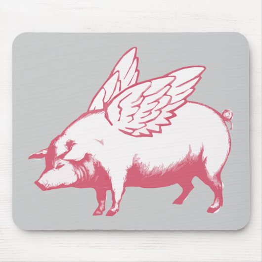 ブタが飛ぶ時 マウスパッド (正面)