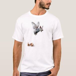 ブタが飛ぶ時 Tシャツ