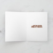 "ブタが"挨拶状を飛ばす時 カード (内部)