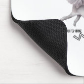 ブタがwの翼を飛ばすとき飛んでいるなブタの人気があるなギフトを実在して下さい マウスパッド (コーナー)