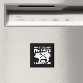 ブタのお尻が好きなBBQバーベキューグリル料理長肉 マグネット (インサイチュ (食洗機))