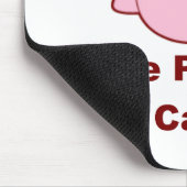 ブタのお尻 マウスパッド (コーナー)