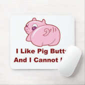 ブタのお尻 マウスパッド (マウス)