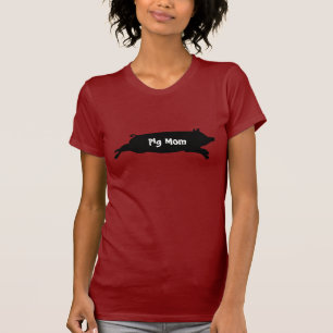 ブタのお母さん Tシャツ