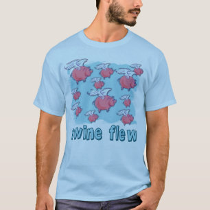 ブタのインフルエンザのユーモアプロダクト Tシャツ