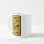 ブタのインフルエンザ(マグ) コーヒーマグカップ (正面左)