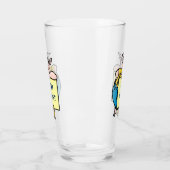 ブタのサイン タンブラーグラス (左)