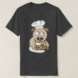 ブタのシェフ Tシャツ