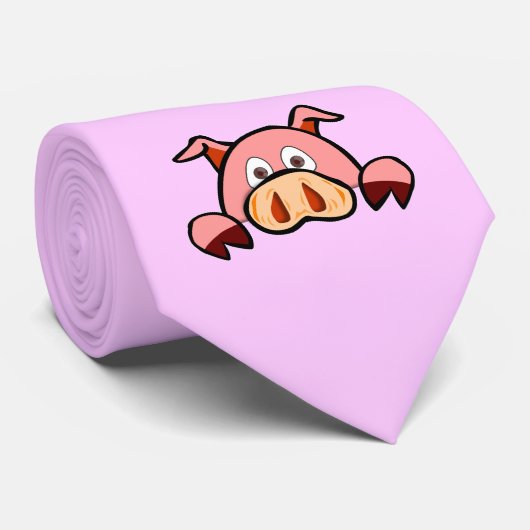 ブタのタイ ネクタイ (ロール)