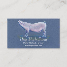 ブタのブタのブタの農家の名刺 名刺