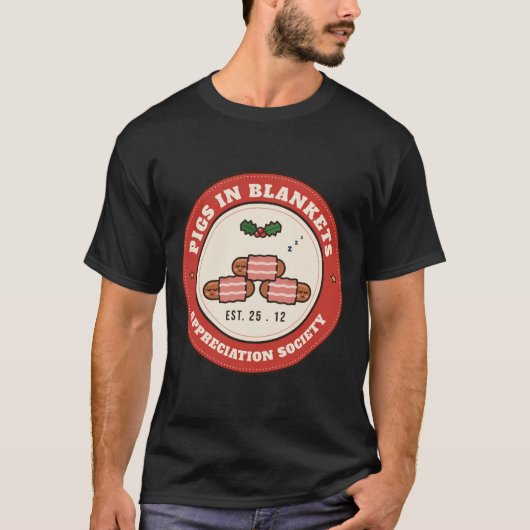 ブタのブランケット愛好会 Tシャツ (正面)