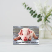 ブタのプロフェッショナル 名刺 (スタンド正面)