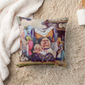 ブタのベビーを持つの公爵夫人のKitchenアリス クッション (ブランケット)