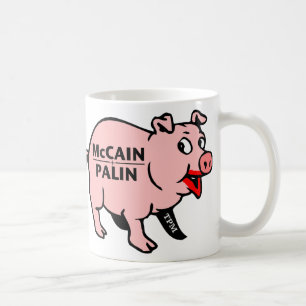 ブタの口紅 コーヒーマグカップ