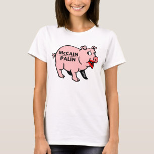 ブタの口紅 Tシャツ