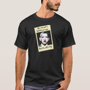 ブタの口紅 Tシャツ