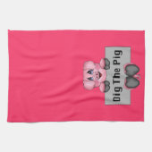 ブタの台所タオルを掘って下さい キッチンタオル (横)