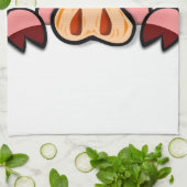 ブタの台所タオル キッチンタオル (折り畳み)