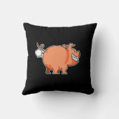 ブタの屁の枕 クッション (裏面)