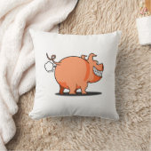ブタの屁の枕 クッション (ブランケット)
