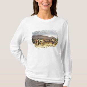 ブタの市場1875年 Tシャツ