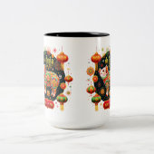 ブタの年 ツートーンマグカップ (中央)