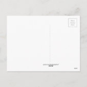 ブタの幸運な猫年 シーズンポストカード (裏面)