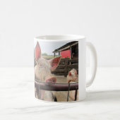 ブタの挨拶 コーヒーマグカップ (正面右)