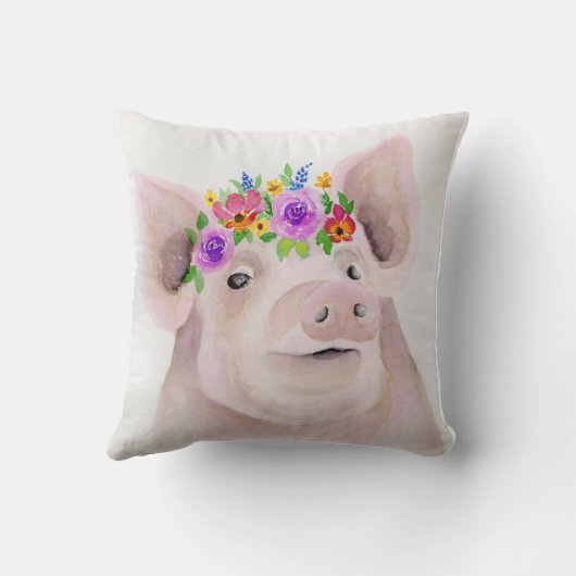 ブタの枕 クッション (裏面)