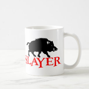 ブタの殺害者 コーヒーマグカップ