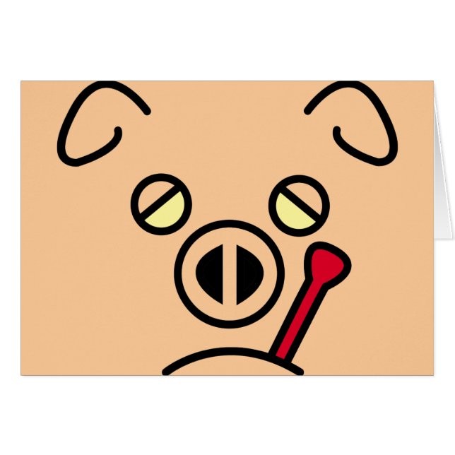 ブタの熱 (正面横)