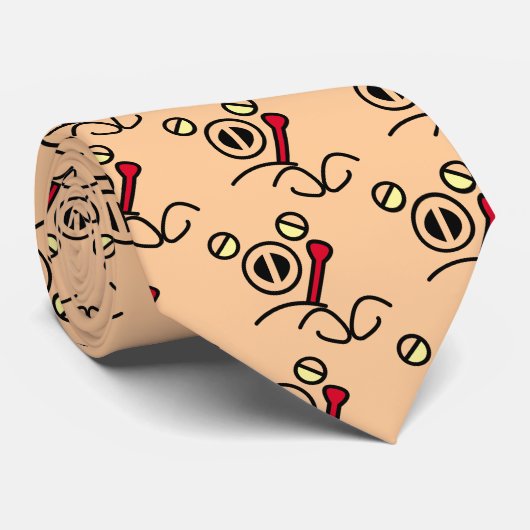 ブタの熱 ネクタイ (ロール)
