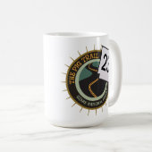 ブタの道のハイウェー23のアーカンソーのオートバイの道 コーヒーマグカップ (正面右)