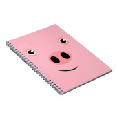 ブタの顔 ノートブック (右側)