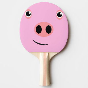 ブタの顔 卓球ラケット