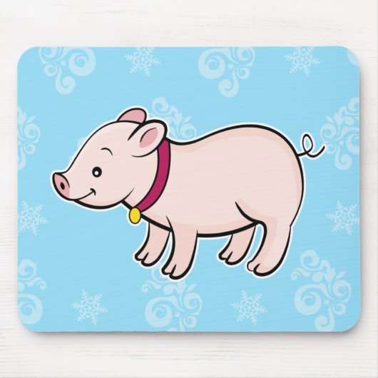 ブタのmousepad マウスパッド (正面)