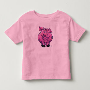 ブタのTシャツ トドラーTシャツ