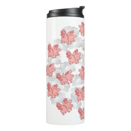 ブタは名前をカスタムするのタンブラーを飛ばします タンブラー (回転左)