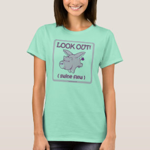 ブタは飛びました Tシャツ