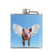 ブタは飛ぶかもしれません フラスク (裏面)